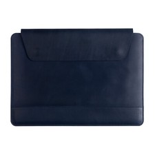 Handmade Genuine Leather macbook sleeve case for macbook air pro 12 13 15 blue picture