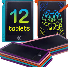 Mini LCD Writing Tablet, 12 Pack – 4.5