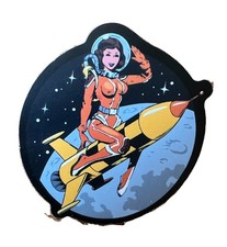 50Pcs Astronaut Outer Space Vinyl Stickers Waterproof Decals Alien Spaceship Set picture
