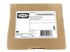 Hubbell FCSC900K50GM12 PROclick Fiber Optic Connector, SC MM OM3/OM4, 12-Pack picture