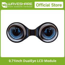 Waveshare 0.71inch Double Eye Round LCD Display Module 160��160 SPI 65K Colors picture