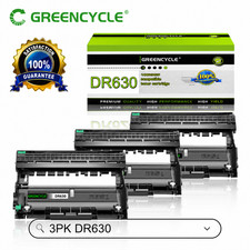 3PK BK DR630 Drum Unit replacement for Brother MFC-L2705DW, MFC-L2707DW Printer picture