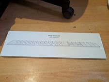 NEW SEALED Apple Magic Keyboard Touch ID Numeric Keypad USB-C White Model A3119 picture