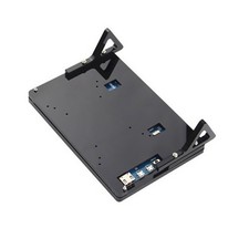 Black Front & Back Shell + Base + Screws For 7 inch Raspberry Pi 2 B LCD Screen picture