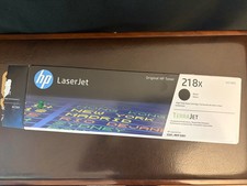Genuine HP 218X High Yield Original LaserJet Toner Cartridge – Black Open Box picture