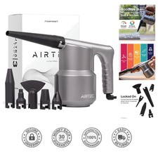 Compact AirTec Electric Duster: Versatile Cleaning for PCs, Laptops, and More picture