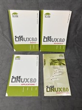SuSE Linux 8.0 Professional 7 CD 1 DVD Set Vintage Complete OS Software (R) picture