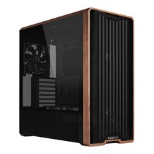 Lian Li LAN217X LANCOOL 217 Walnut Wood ATX Mid Tower Case Black picture