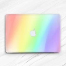 Minimalism Rainbow Colored Abstract Hard Case For Macbook Air 13 Pro 16 13 14 15 picture