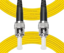 -10m(33ft) OS2 ST/UPC to ST/UPC Fiber Patch Cable Single Mode Fiber, Simplex,... picture
