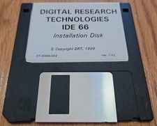 Digital Research Technologies DR-TECH IDE 66 3.5 Inch Floppy Disk VTG Software picture