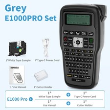 Tube Label Printer with 12mm Tape Thermal Transfer Sticker Printer picture