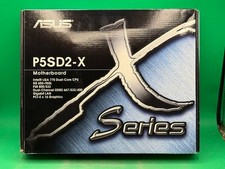 ASUS P5SD2-X LGA 775 DDR2 ATX Motherboard w/ I/O Shield Box Accessories TC picture