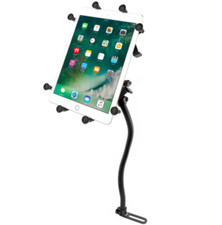RAM-B-316-1-UN9 RAM Pod I Universal No-Drill™ Vehicle Mount w X-Grip® Holder 10