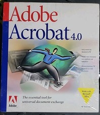 Adobe Acrobat 4.0 for Windows 22001201 ACRO, 4.0, WIN, RET UE, CD New, Sealed picture