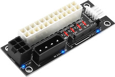 ADD2PSU 4 in 1 Power Supply Connector - Molex 4Pin/SATA/ATX 6Pin/4Pin Dual PSU A picture