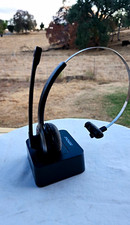 Mpow M5 Bluetooth Wireless Headset w/Charging Base, Noise Cancel Boom Mic picture