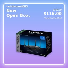 NETGEAR Nighthawk RAX45 Wireless Router RAX45-100NAS Black picture