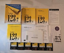 Lotus 123 Spreadsheet Release 4 Upgrade Software (PC, 1993, 3.5