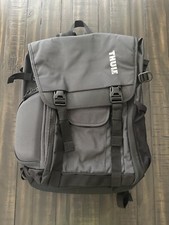 Thule Subterra Daypack 25L Light Gray Black Backpack Quick Access Pockets Zipper picture