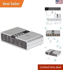 StarTech 7.1 USB Audio Adapter, External Sound Card ICUSBAUDIO7D picture