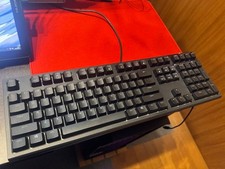 Topre REALFORCE AEAX01 English (US) Layout Computer Keyboard Black Used picture