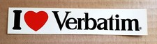 Apple Computers I Love Verbatim Sticker picture