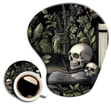 Ergonomic Mouse Pad with Wrist Support,Mouse Pad with Wrist Rest and Coaster Set picture