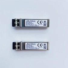 2pcs Mellanox MFM1T02A-SR-F-A1 10GbE 10GBASE-SR SFP+ Transceiver Module picture