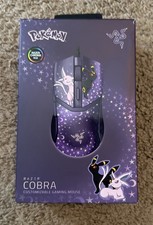 NEW Authentic Pokemon x Razer 2026 Cobra Wired Mouse Espeon & Umbreon Edition picture