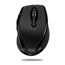 Adesso Wireless ergonomic optical mouse picture