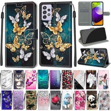 Panda Cat Flower Wallet Cover Case For Motorola G85 G35 G15 G55 G75 G86  G56 G45 picture
