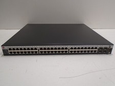 ENTERASYS C2G124-48 48-PORT SWITCH W/REDUNDANT POWER SUPPLY 12V DC LINE picture