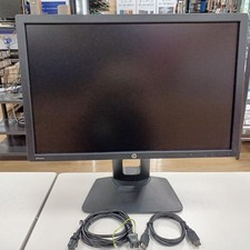 HP PC Monitor 24 Inch IPS Panel Non-Glare 1920x1080 75Hz HDMI DP D-Sub Used Z24I picture