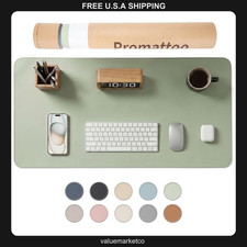 Extra Large PU Leather Desk Mat, Waterproof Non-Slip Office Mouse Pad picture