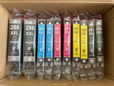 10x E-Z Ink Compatible Ink Cartridge For Canon 280 281 PGI-280XXl CLI-281XXL New picture