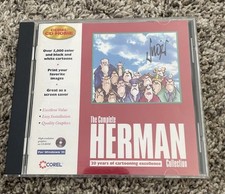 The Complete Herman Collection Corel CD Home PC 1995 Windows 95 Cartoon picture