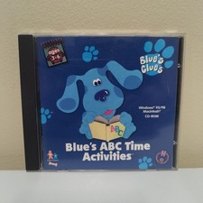 Blue's Clues Blue's ABC Time Activities PC Mac CD-ROM Educational Game picture