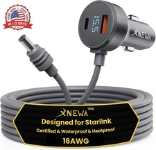 Starlink Mini Car Adapter & 3-1 DC Power Cable for Starlink, 12V-48V StarLink Mi picture