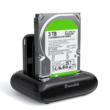WAVLINK USB 3.0 SATA HDD SSD Docking Station Offline Clone 2.5