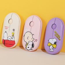 PEANUTS Snoopy Bluetooth Mouse 2.4Ghz Wirless Silent Mouse / Tracking picture