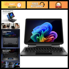 Microsoft Surface Pro 12th/11th/10th/9th Case with Keyboard - 13-inch, Slim & Du picture