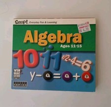  Snap Algebra Ages 11-15 CD ROM picture