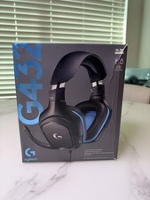 Logitech G432 DTS x 7.1 Surround Sound Wired PC Gaming Headset No Box -Pre-Owned picture