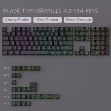 Gaming Keycaps - Side Print Backlit PBT Cherry Profile for MX Keyboards picture