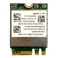 Broadcom BCM943162ZP 00JT473 Wireless N Bluetooth 4.0 NGFF Wifi Card picture