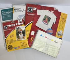 Photo Paper Glossy 100+ Sheets of Different Sizes Packages Not Sealed picture