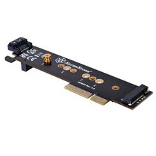 SilverStone ECM28 1 x NVMe & 1 x SATA M.2 SSD to PCIe x4 1U Adapter Card picture