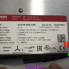 AX5106-0000-0200 BECKHOFF Servo Drive New in box By DHL or FedEx picture