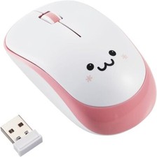ELECOM MOS wireless (receiver included) M size 3 button still sound IR sens picture